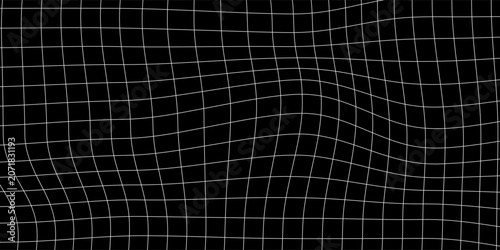 Bild auf Leinwand geometric, pattern, abstract, background, black, texture, monochrome, modern,