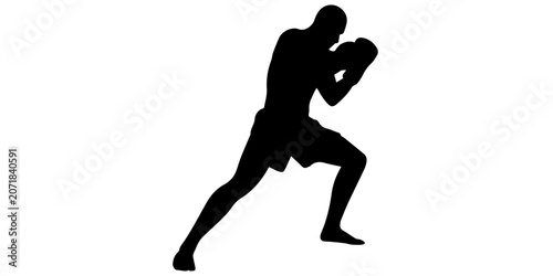 Bild auf Leinwand Thai boxing