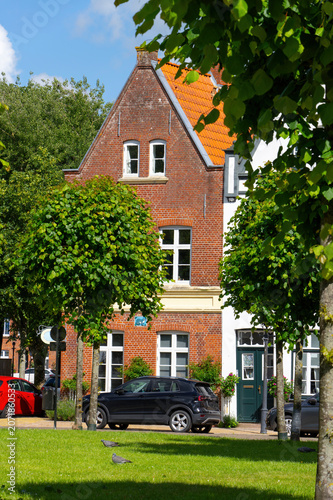 Historisches Friedrichstadt (Nordfriesland), Schleswig-Holstein. Stadtszenerie