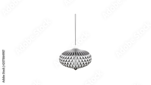 Foto Christmas Toy Spinning Top 3D Rendering