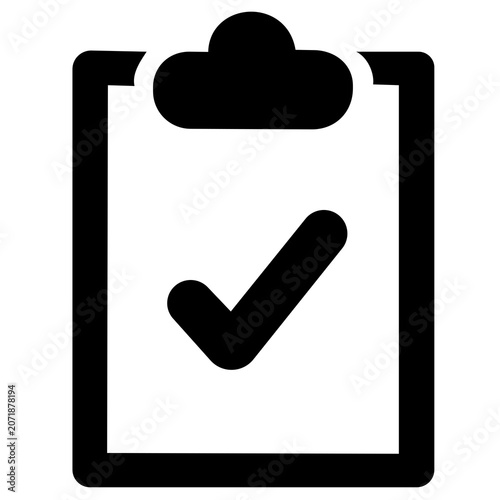clipboard icon vector