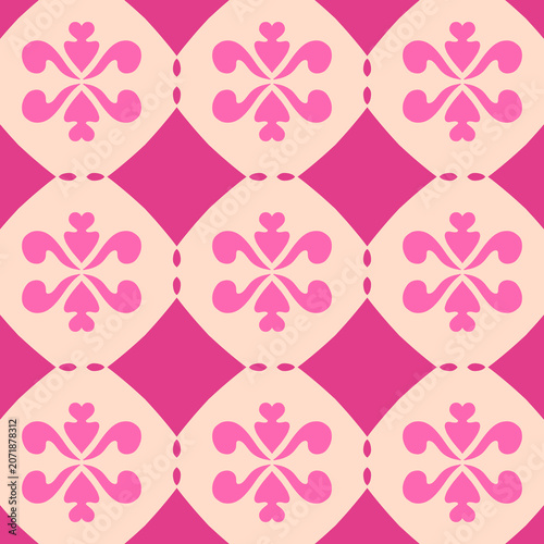 Beautiful pink pattern
