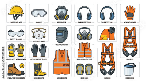 Personal Protective Equipment for Industrial Workers.