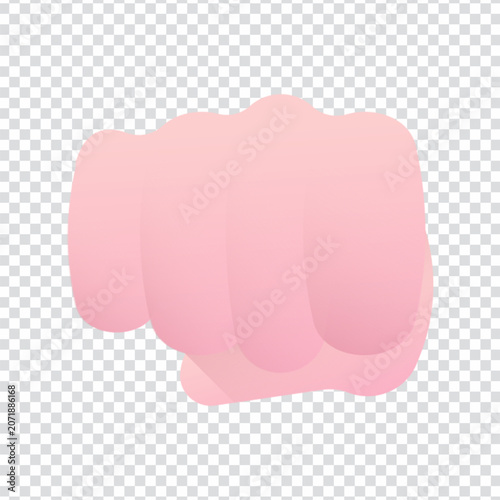 Fotografía Punch Fist Boxing Fight Power Strength Sport Icon Design