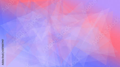 Photos A serene abstract background with soft geometric facets in pink, purple, and blue, creating a calm, modern mood for designs, websites, and presentations