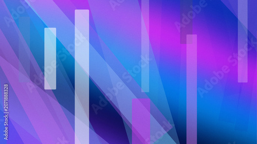 Futuristic neon numeric elements float over layered blue and purple geometric gradients, creating an energetic, modern mood for tech branding, UI, and motion backgrounds.