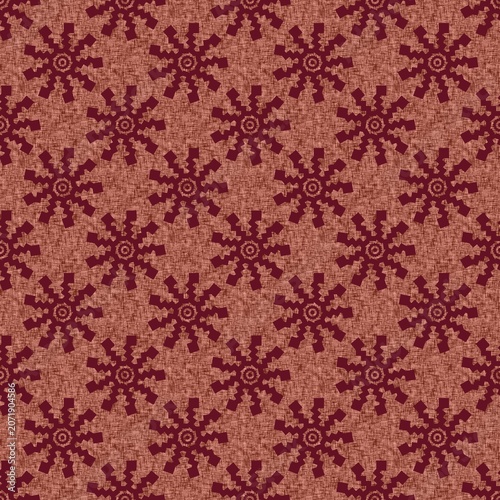 Seamless geometric Ethnic Star Pattern