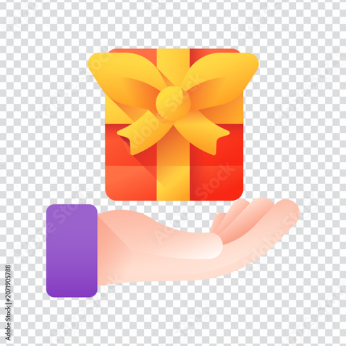 Gift Box Wrap Bow Holiday Festive Special Occasion Design