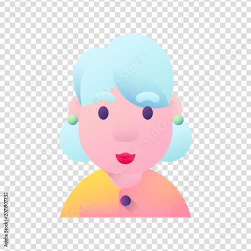Happy Face Emoji Cheerful Expression Positive Mood Icon Design
