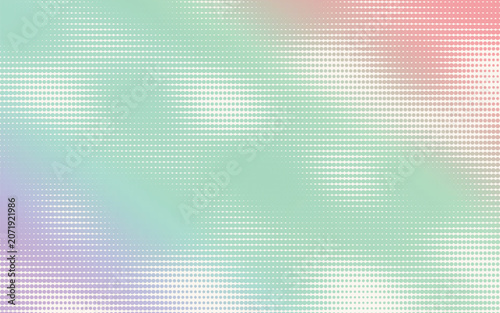 Abstract Halftone Gradient Background with Soft Mesh and Dot Matrix Texture