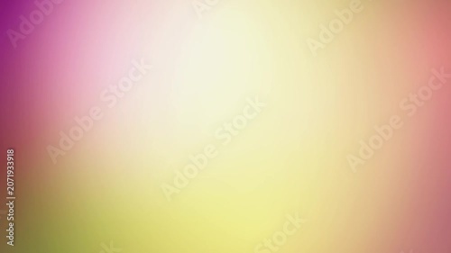 Time lapse color shift of abstract gradient background with slow pan across soft luminous light fields in studio interior.
