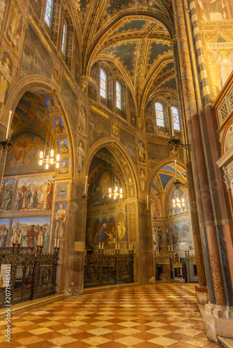 Padua Cathedral interior. Padua, Veneto, Italy.