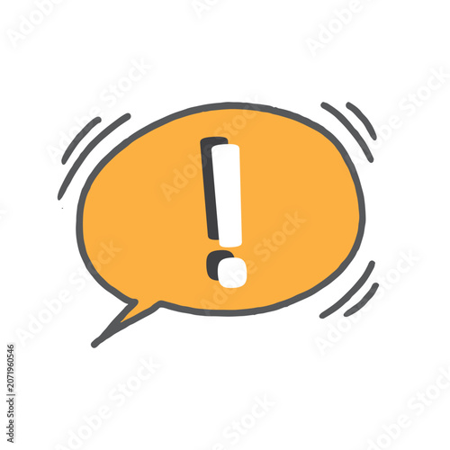 Important, attention, notice, sign. Announce message and sticker, important information.