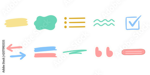 Handdrawn Abstract Cute Shape