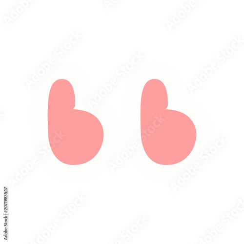 Handdrawn Abstract Cute Shape