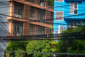 Urban High-Rise Building Reflection