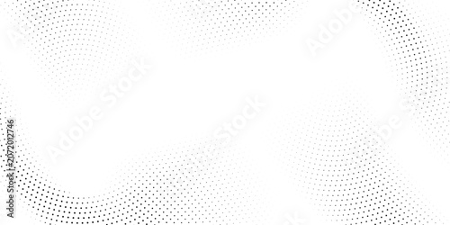Modern neutral line dots Seamless halftone triangle pattern. Random vector noise texture