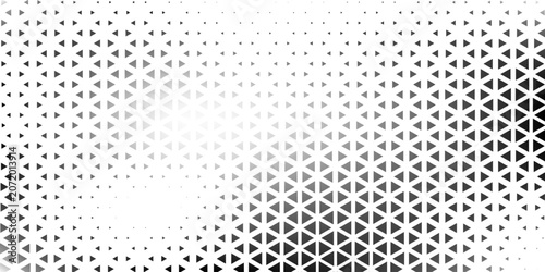 Seamless halftone triangle pattern. design neutral Random vector noise texture background simple