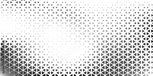 Seamless halftone triangle pattern. design neutral Random vector noise texture background simple