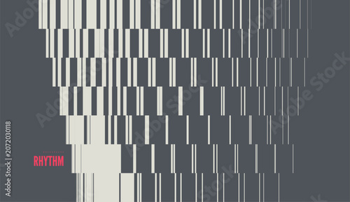 Vászonkép Striped linear pattern