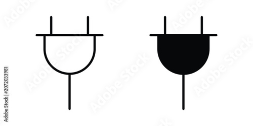 Obraz na plátne Plug icon