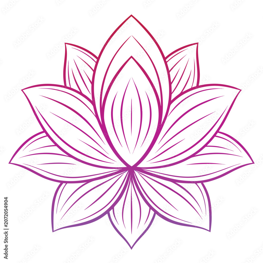 Fototapeta premium watercolor orchid vector