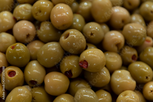 Jalapeño stuffed olives
