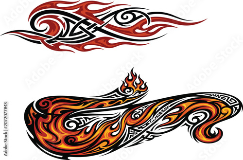 Wildfire Tribal Banner