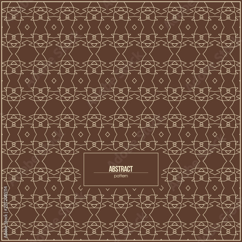 unique abstract shape pattern with symmetrical style and dark background
