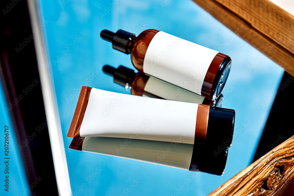 Fototapeta premium Skincare products for barrier repair and skin longevity