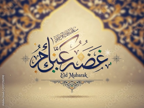 Celebrating eid mubarak with grace