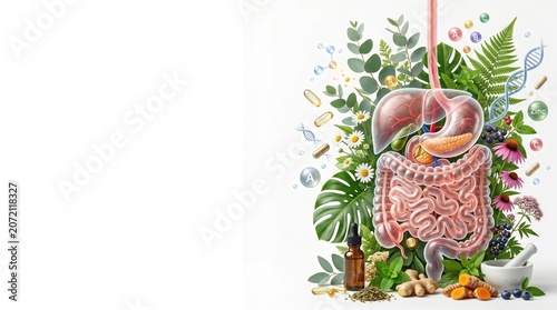 Human Digestive System Wellness