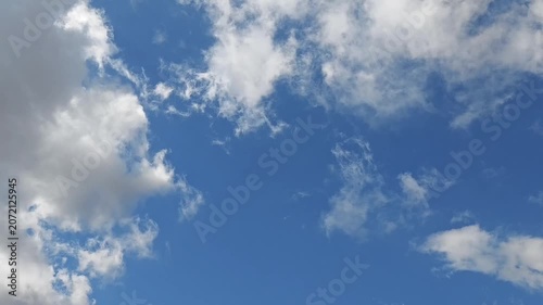 The grey clouds is growing