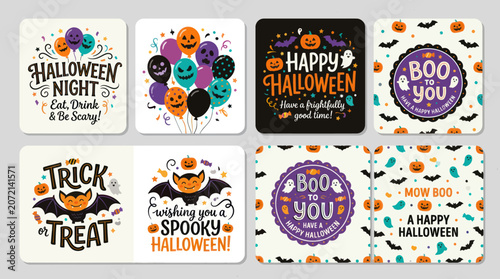 Happy halloween collection