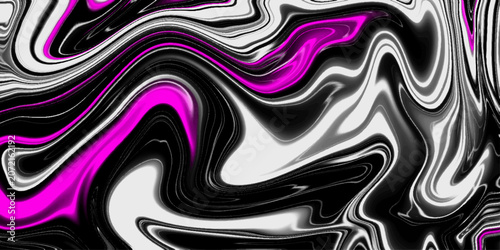 Abstract Swirl Pattern in Purple, Black, White, and pink Colors. abstract liquid fluid marble texture, dynamic shapes composition, beautiful black or white marble texture pattern background.