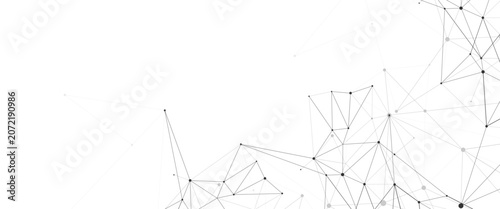 Vectors  digital technology futuristic communication high tech concept dots global lines connect network background