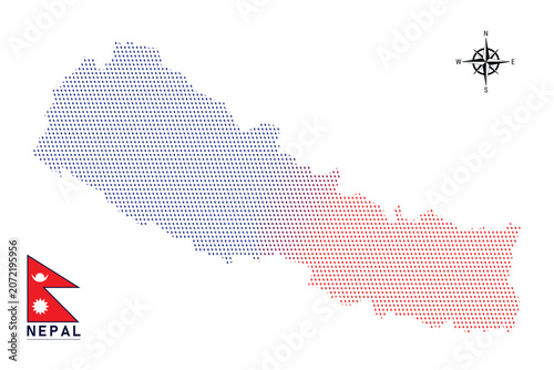 Map of Nepal Vector file 