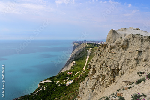 Foto View of Anapa and Anapa Bay from the Swallow's Nests