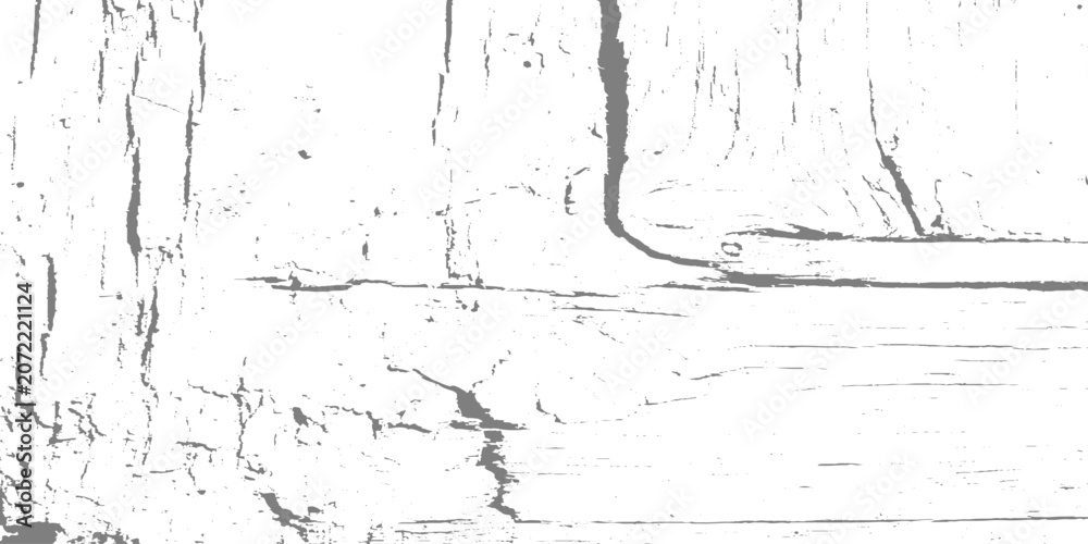 Fototapeta premium Minimal white grunge wooden plank texture, distressed rustic surface, subtle grain, clean monochrome background design.