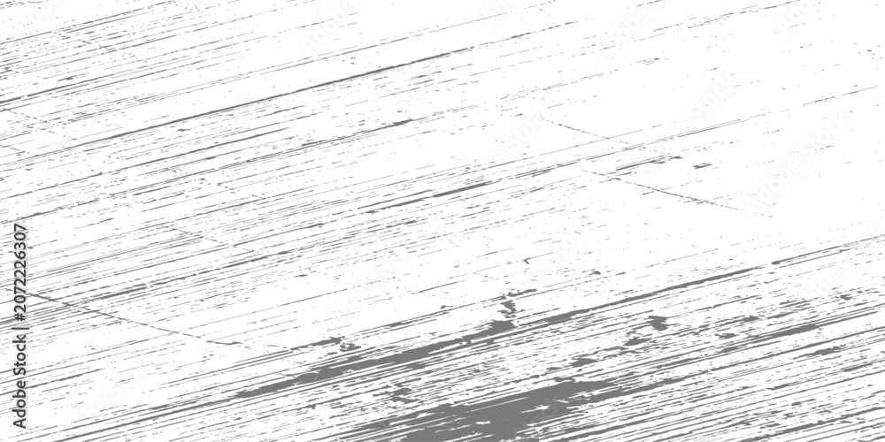 Fototapeta premium Minimal white grunge texture with diagonal scratch marks, distressed surface, subtle worn effect, clean abstract background texture design.