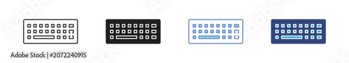 Photos Keyboard icon set, Computer typing symbols, Digital input vector icons, Laptop k