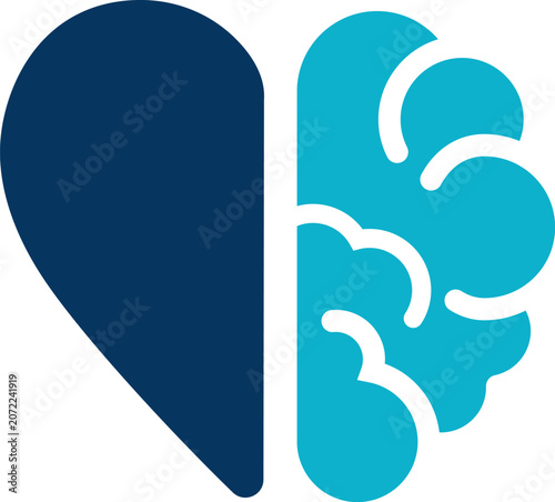 Canvastavla Emotional Intelligence Icon Representing Self Awareness and Empathy