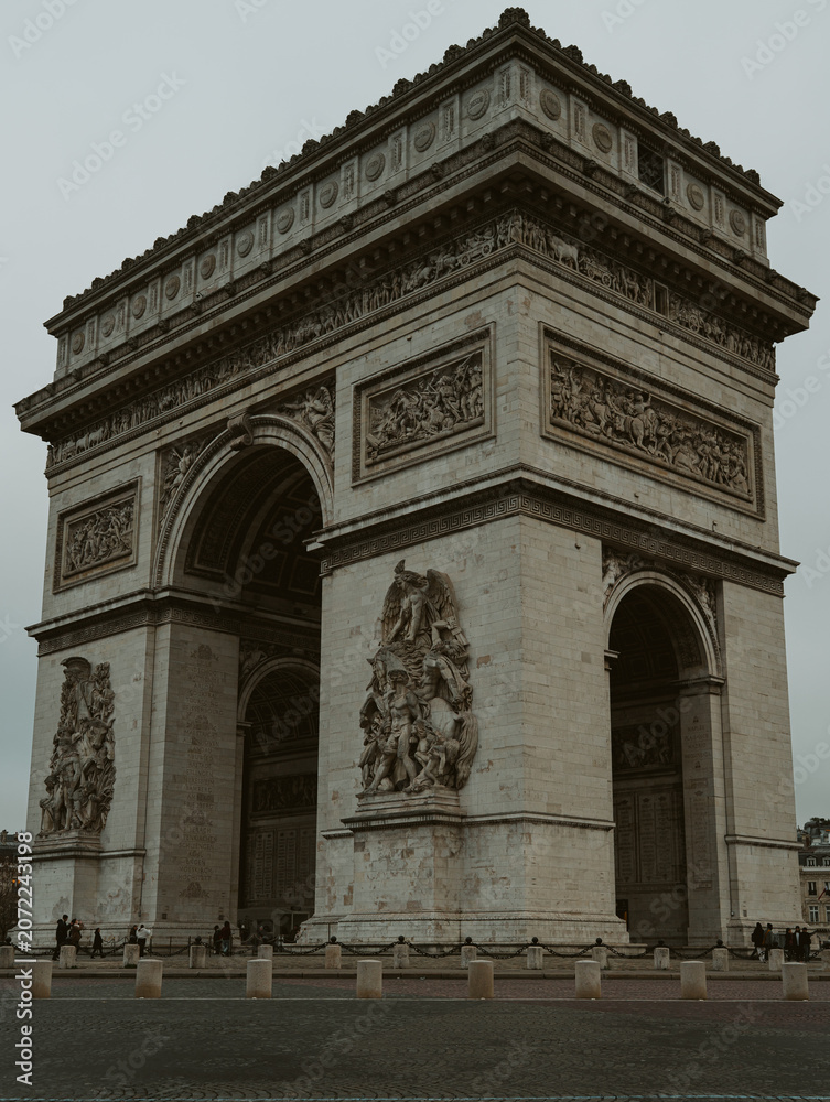 Fototapeta premium arc de triomphe paris france