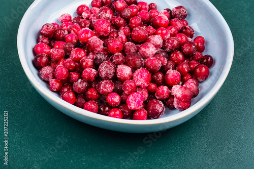 Healthy Cranberry Assortment with Frozen and Dried Berries