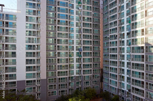 It's an apartment in Korea.

