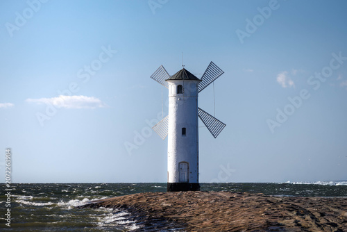 Stawa Młyny in Świnoujście on the Polish seaside	
