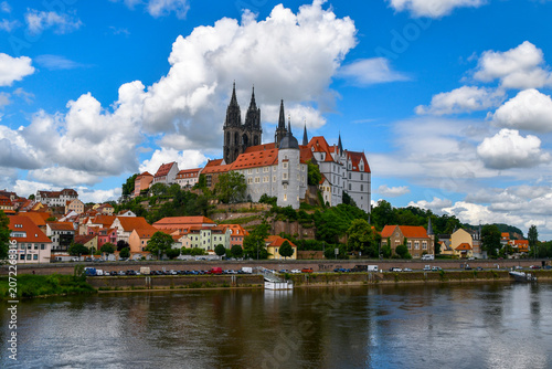 Albrechtsburg castle in Meissen, Germany.
