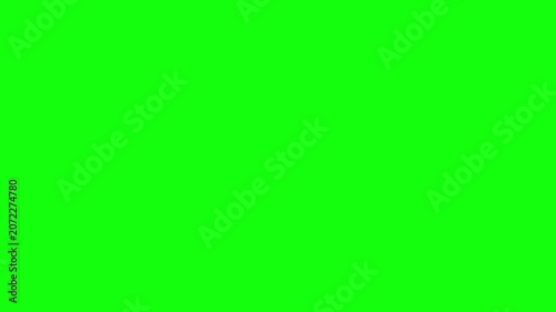 Black arrow mouse cursor moving across a green screen background for video editing pointer chroma key interface click pointer chroma key interface click