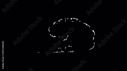 Animated Cartoon Smoke Cloud Puff Effects for Motion Graphics.
