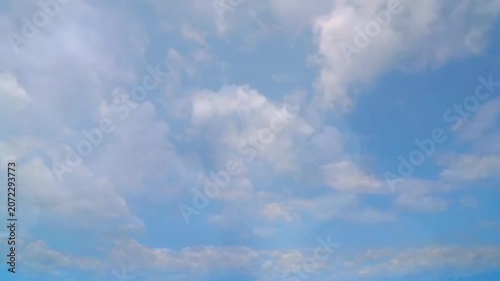 clouds in the sky with wind and sunlight for summer environment design concept background 